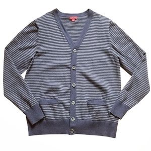 Merona Striped V-neck Cardigan